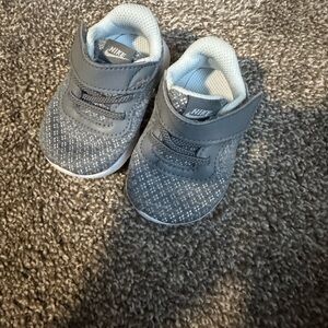 Nike Kids Blue and White Sneakers